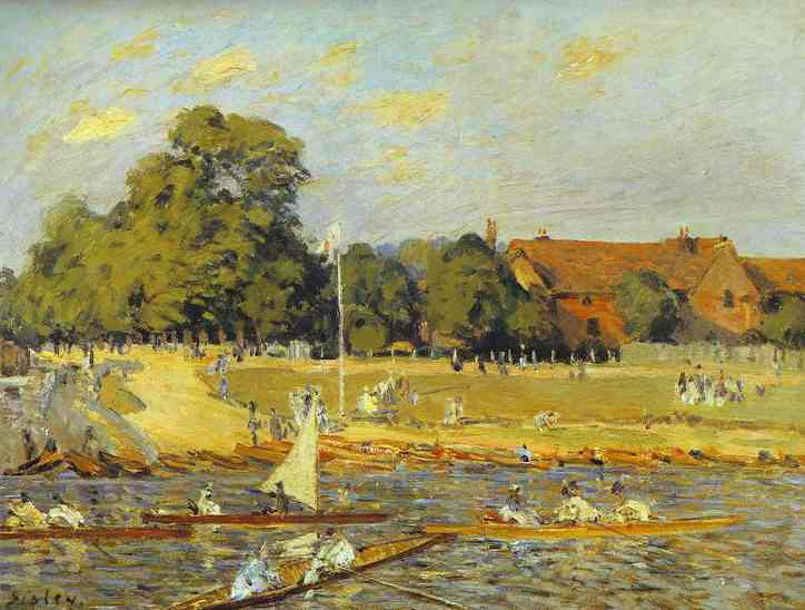 Regatta at Hampton Court,